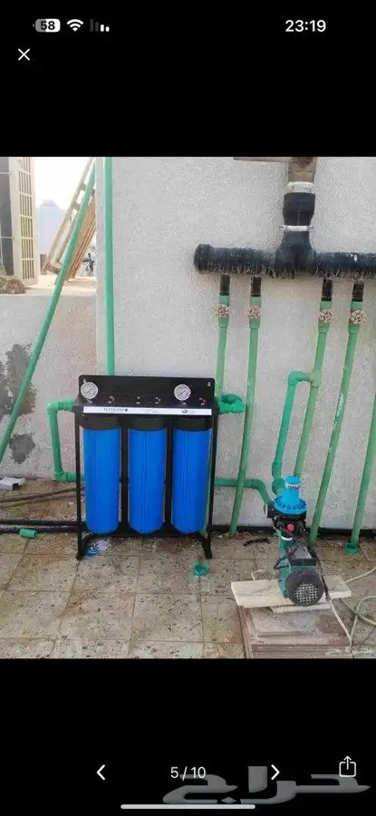اجهزة فلاتر تحليه المياه المنزلية   _ 0