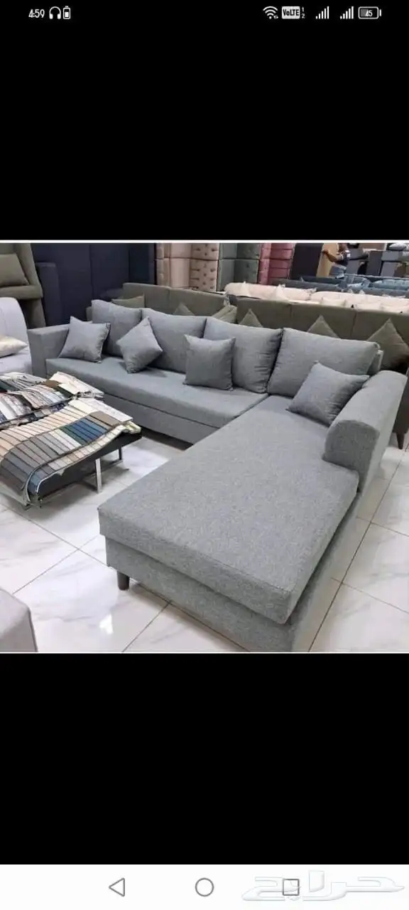 Modern sofa set made of custom fabric luxurious couch for ho 8