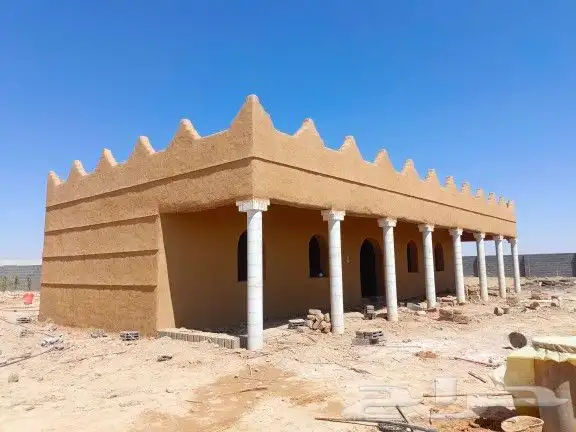 ابو ناصر التراث القديم بنيان حجر وبنيان بيت طين وسقوف وتليوس 6