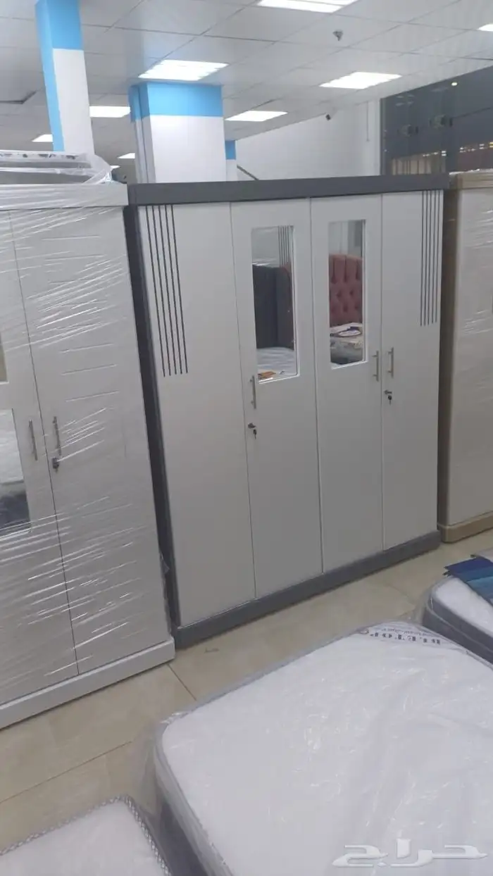 سرير حديد نفر واحد حديد طلاب بابين باب واحد كل ما خصم 35 8