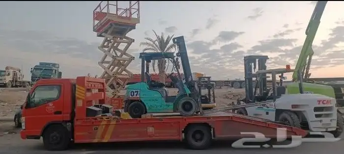 حفار مني رافعات شوكيه كرنات سطحات ترلات 2