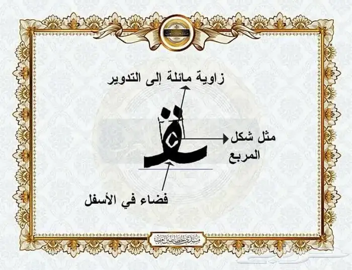 معلم ومدرب للخط العربي. 5
