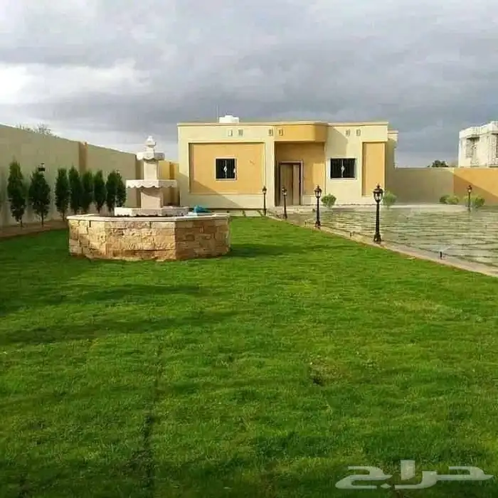 تنسيق حدائق ثيل طبيعي شبكات ري زراعه النخيل 11