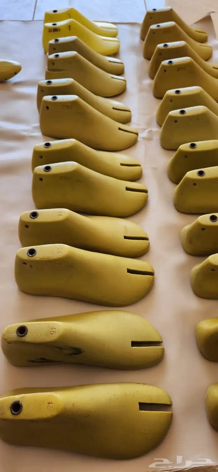 قوالب مقاسات احذية 2