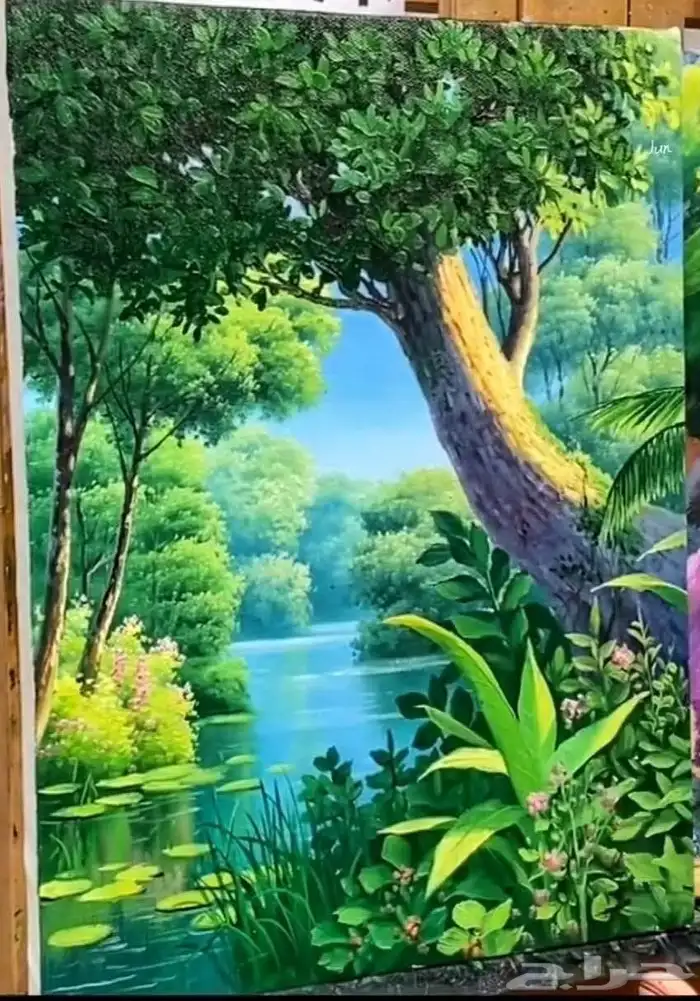 رسم جدران بالمدارس والروضات رسم لوحات مدرسية _مجسمات رسم هند 25