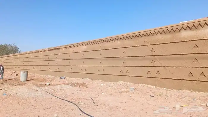 ابو ناصر التراث القديم بنيان حجر وبنيان بيت طين وسقوف وتليوس 5