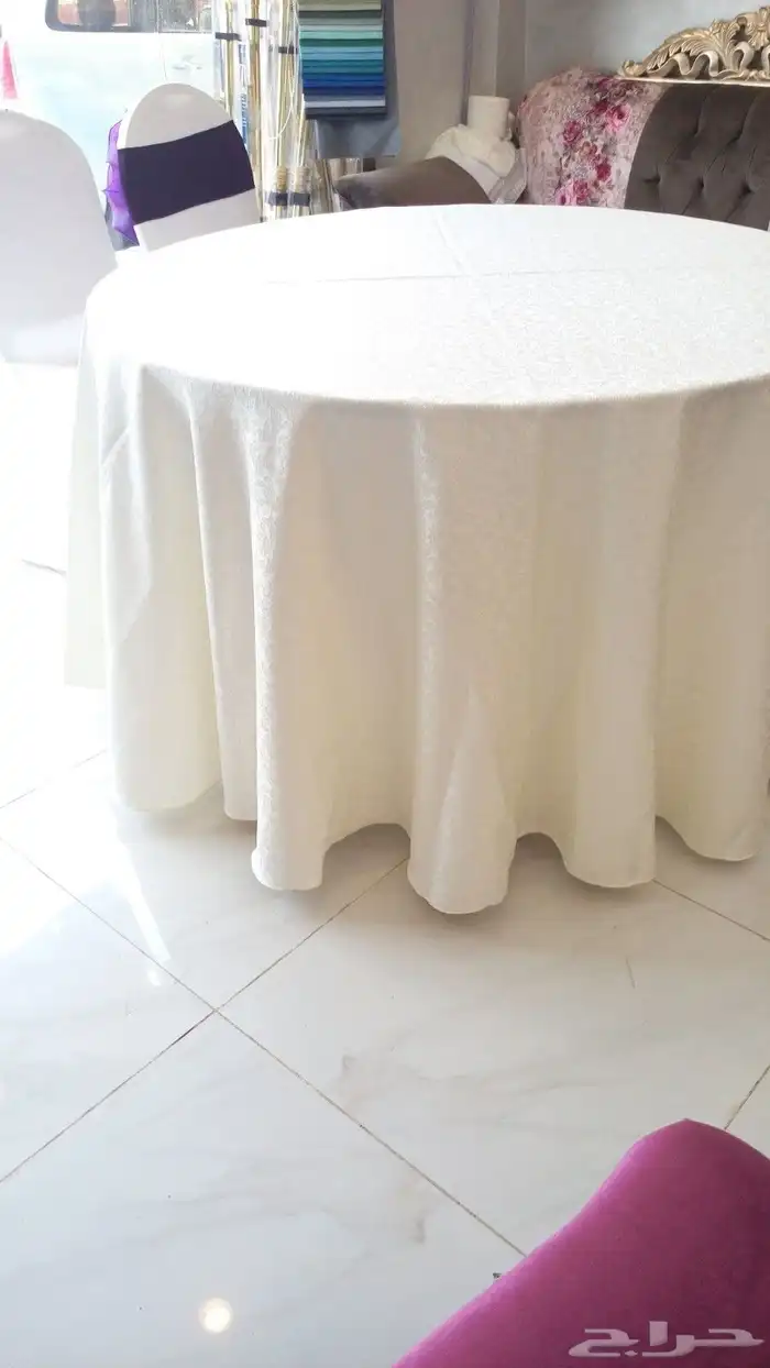 تلبيسات كراسي-تلبيسات طاولات مفارش 9