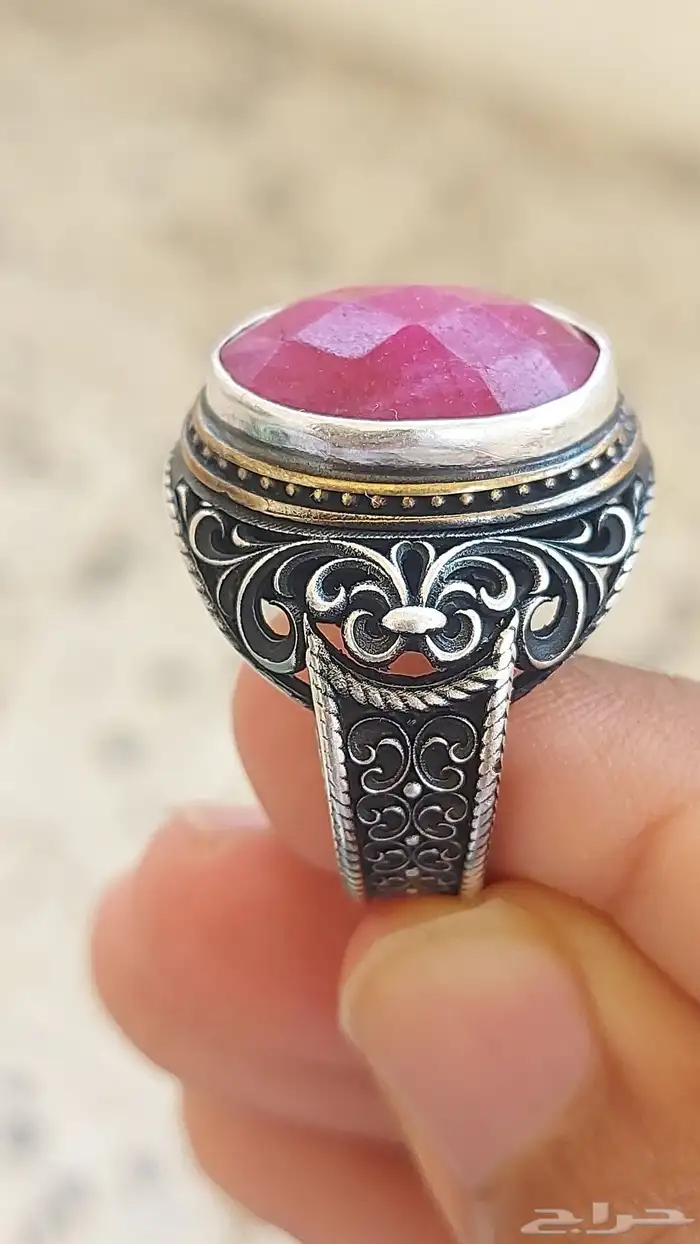 مجموعة خواتم فضه نادرة للبيع 1