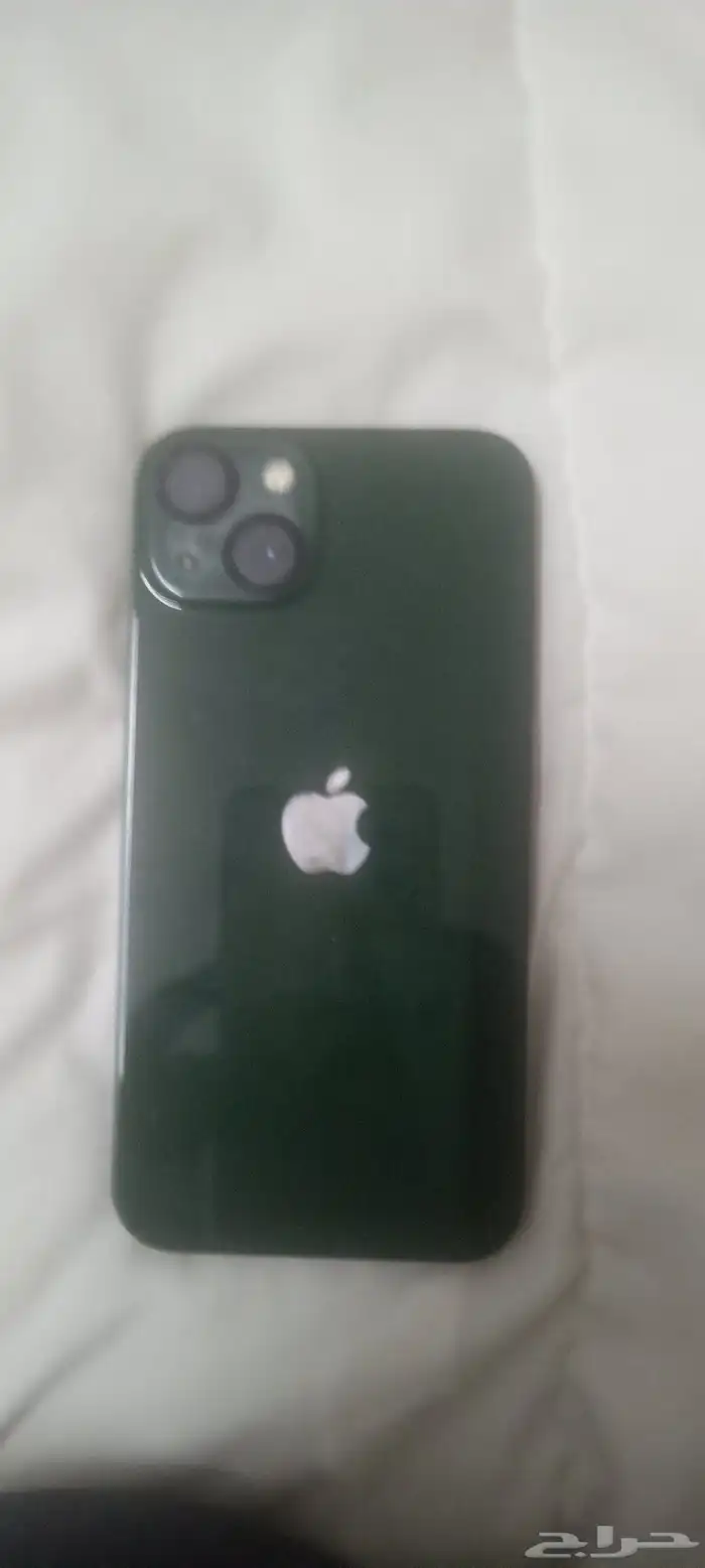 ايفون 13 نظيف جدا لو اخظر زيتي 1