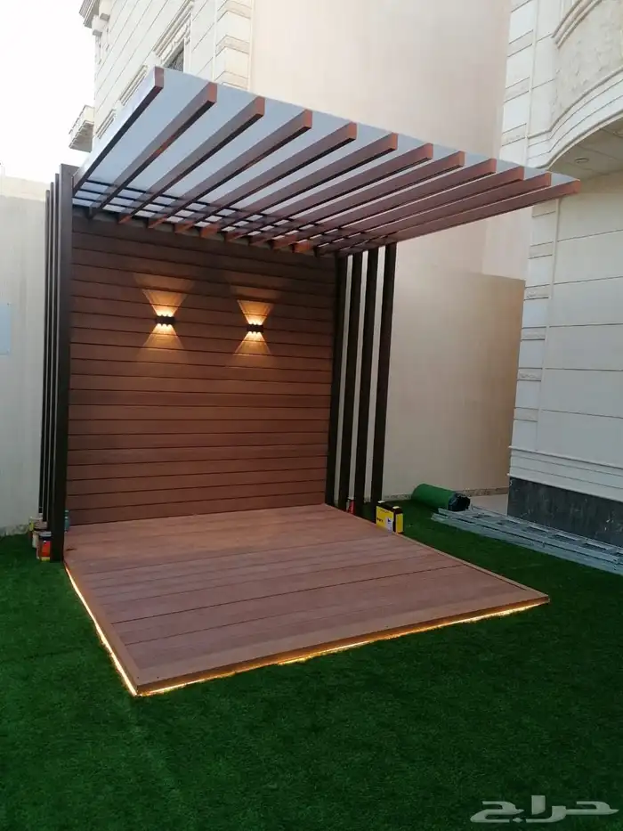 تنسيق حدائق طبيعي وصناعي وتركيب جميع شبكات الري والضباب05440 5