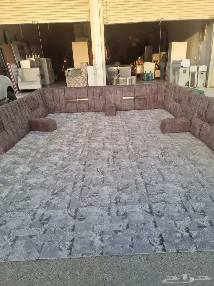 مجالس ارضيه شبه الجديد ممتاز جدا 4
