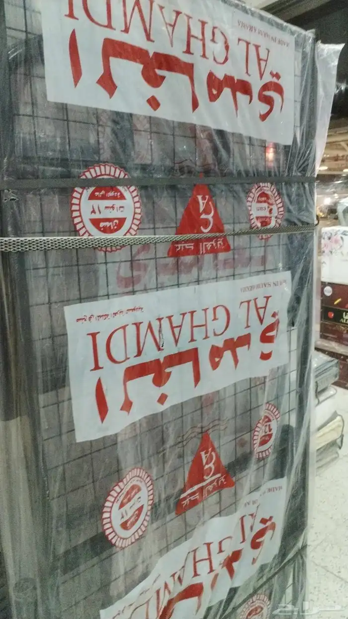 سرير حديد و مراتب دولاب مفارش 1