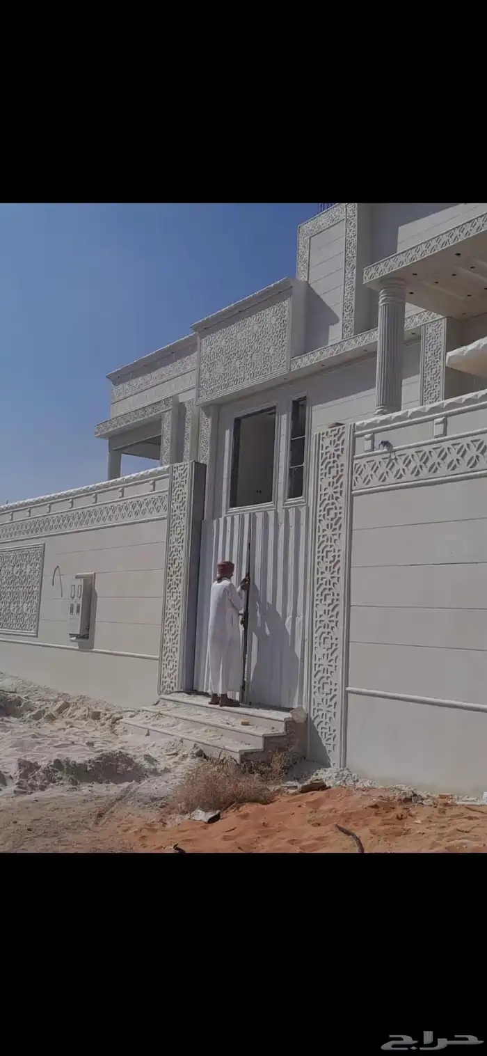 لياسه وديكورات ملونه بديل الحجر الطبيعي مع العازل 6