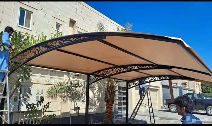 مضلات سواتر هناجر برجولات ديكورات عوازل اسطح تغليف توانك م 5