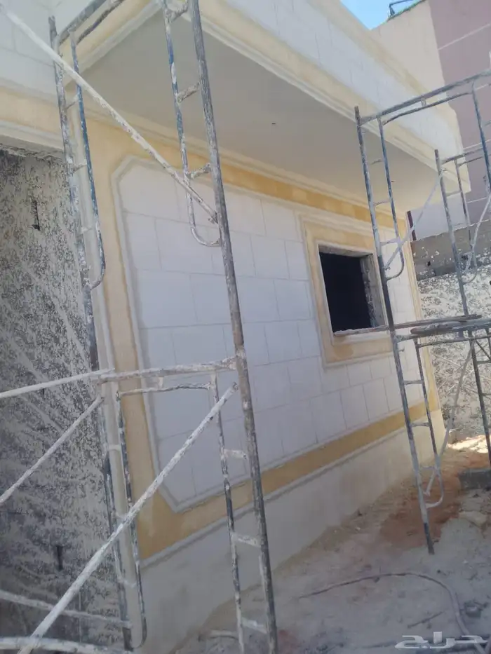 امليس في تبوك لي جميع أعمال التلييس بي الاسمنت الابيض ولاسود 2