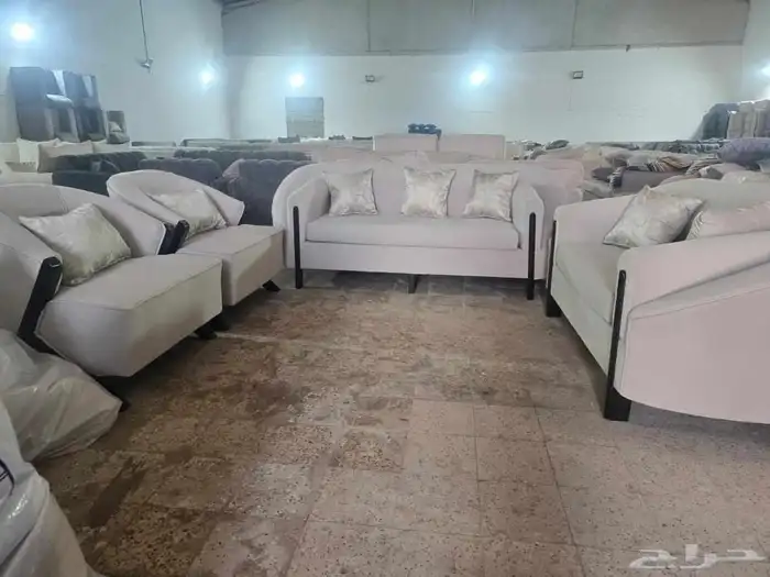 كنب جديد جاهز حرف ال و7نفر شامل التوصيل 28