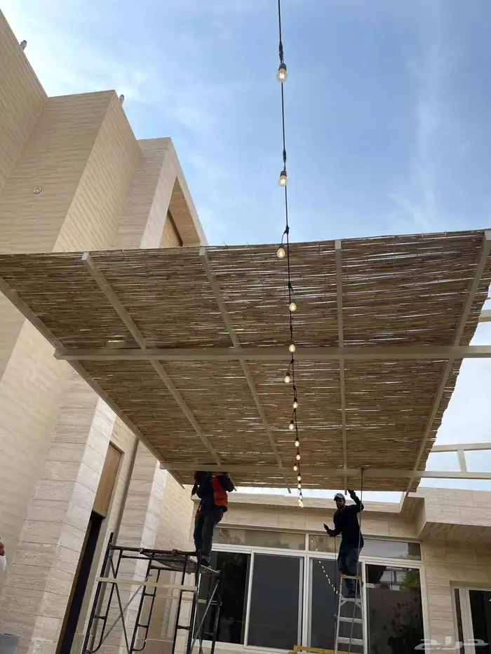 مظلات الخيزران 1