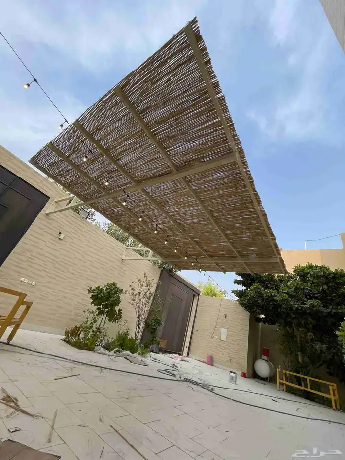 مظلات الخيزران 0