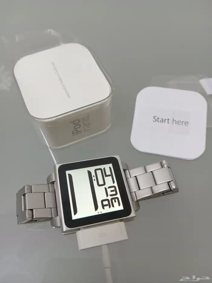 للبيع ايبود نانو - 16 جيجا ...iPod Nano 16GB (فضي) 13