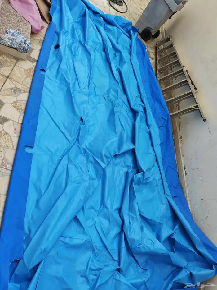 حوض سباحة طربال الطول 4متر  عرض   2متر 0