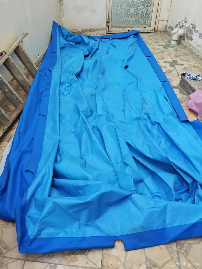 حوض سباحة طربال الطول 4متر  عرض   2متر 1