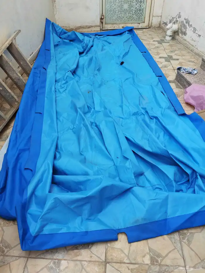 حوض سباحة طربال الطول 4متر  عرض   2متر 2