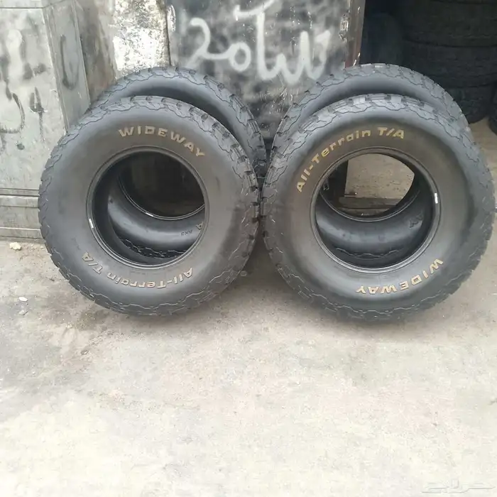 كفرات نص حجري ودواي مقاس 315 70 17 3