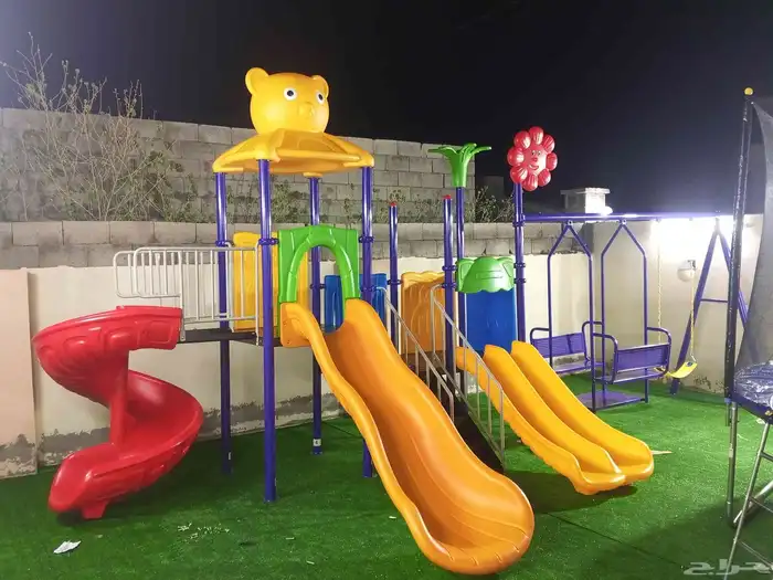 العاب اطفال حدائق مرجيحة داخلي وخارجي طوصيل تركيب 3
