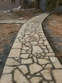 تركيب الحجر العشوائي بالرياض 1