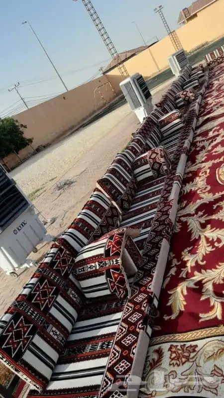 تاجير خيام اوروبي كنب جلسات مكيفات اركان تراثيه جلسات تراثيه 4