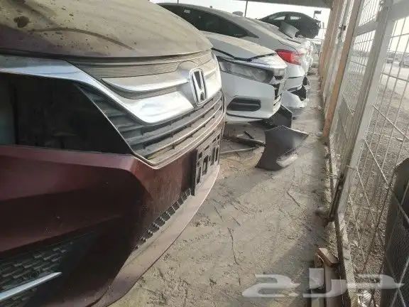 يوجد لدينا جميع انواع قطع غيار السيارات المستخدمه تشليح 7