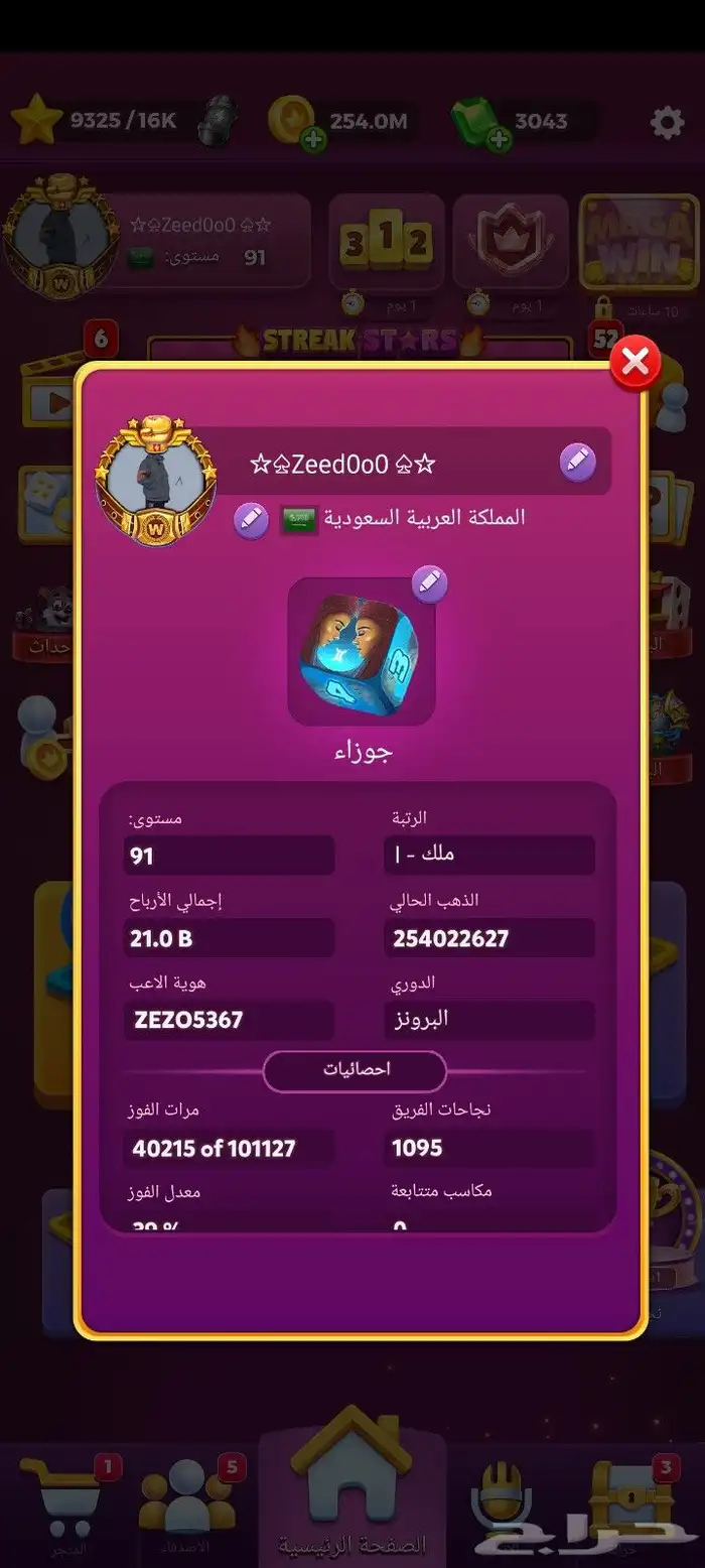 حساب لودو للبيع 1