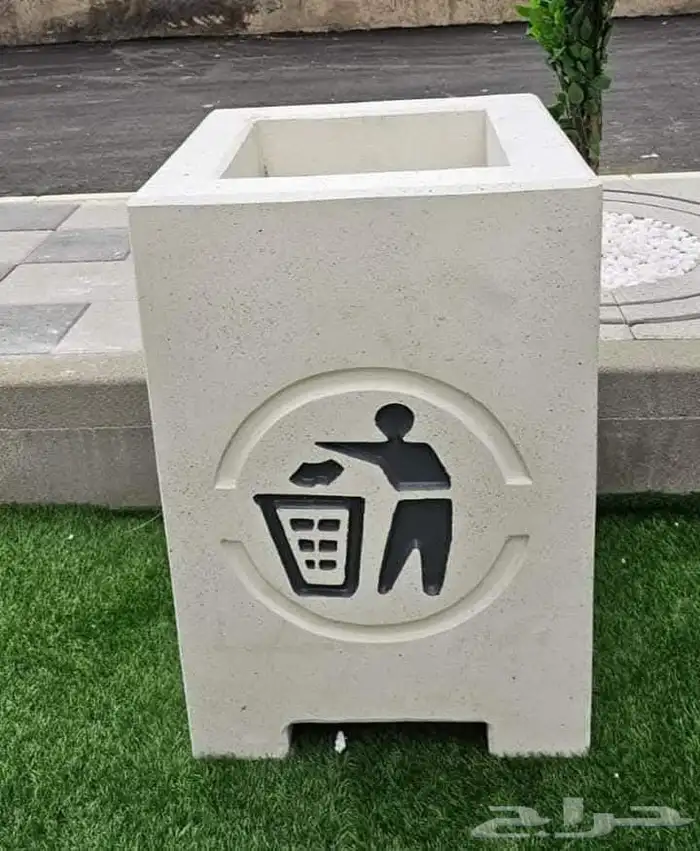 حواجز خرسانيه وزينة حدائق مناهيل مصدات قواعد اناره 6