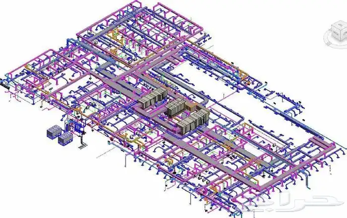 مخططات للتكيف دفايي المدني وا سباك 2