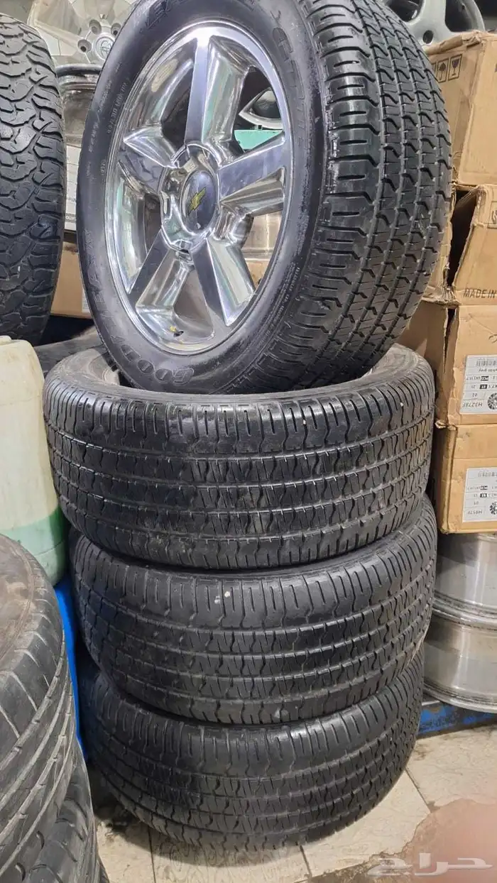 جنوط تاهو مقاس 20 اصليه كفرات جودير نظبفه 3