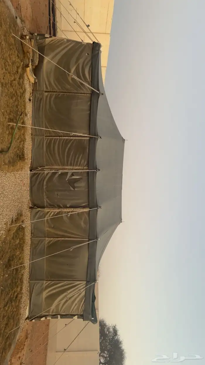 خيمة عمودين بحالة جيدة 3