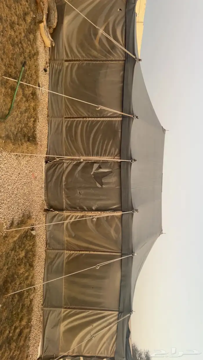 خيمة عمودين بحالة جيدة 2