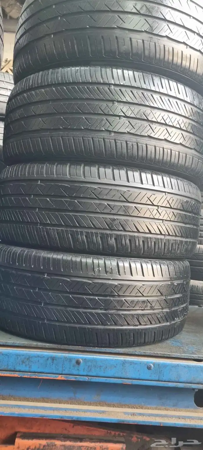 4طقم كفرات لوفن كوري مستخدم نضيف مقاس الكفرات 225 45 17 0