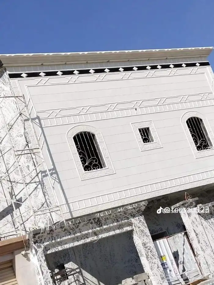 لياسه وديكورات ملونه بديل الحجر الطبيعي مع العازل 9