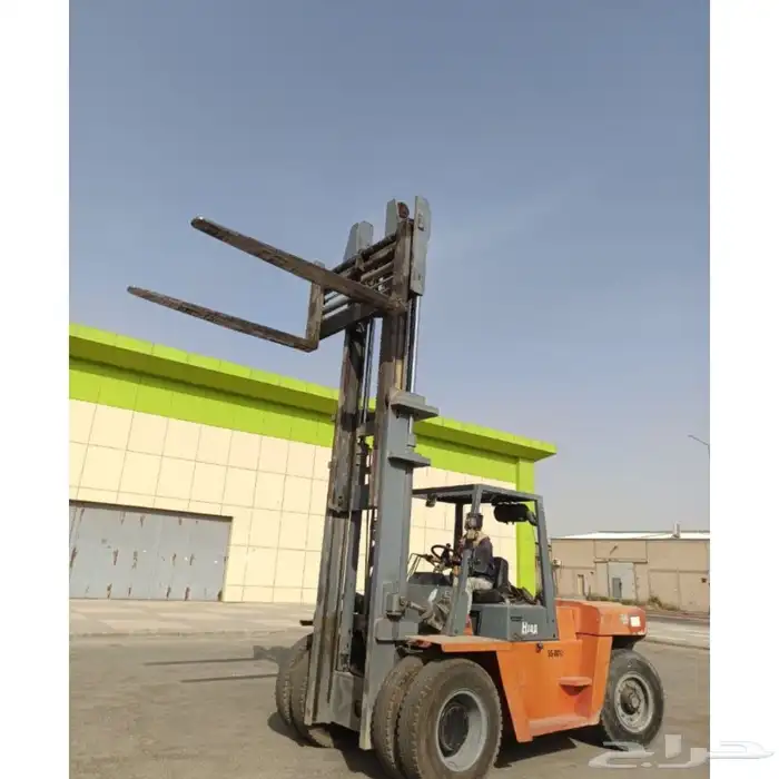 رافعة شوكية 10 للإيجار 10 ton forklift for rent 2