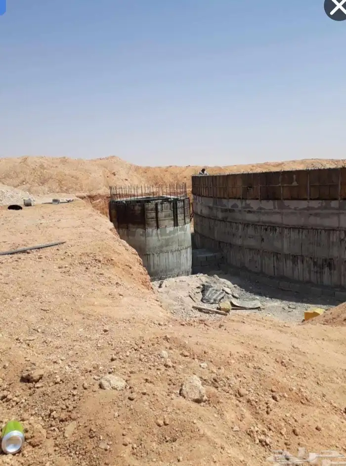 خزانات المياه الدئري 8