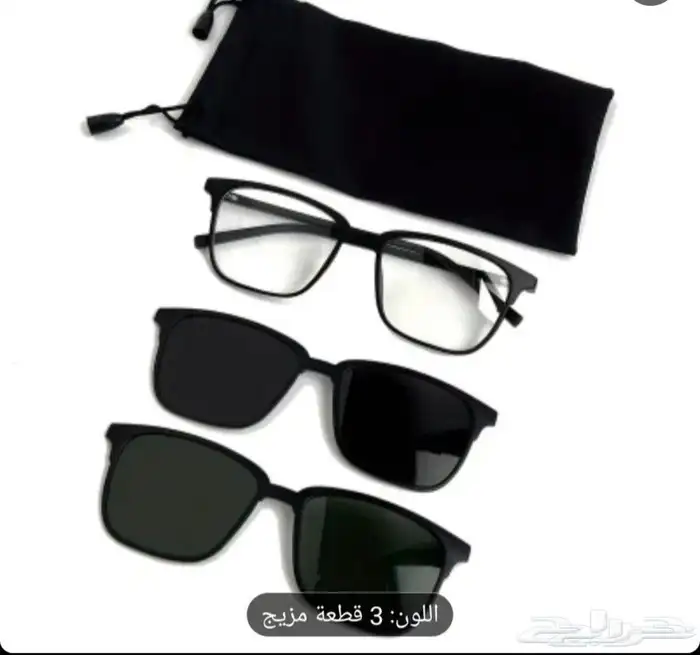 اطارات نظارات مع عدسات شمسية 4