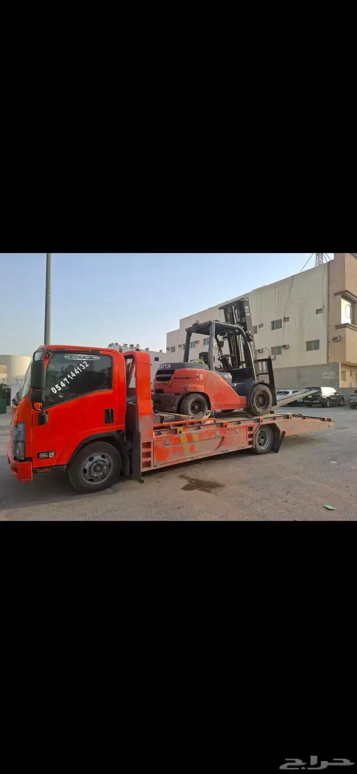 سطحه ورافعه لتنزيل البظائع في اي وقت ومكان 8