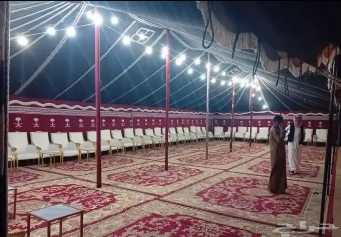 يوجد لدينا خيام اروبيه VIP تاجير بيوت شعر مع الجلسات 4