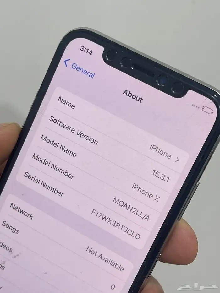 ايفون اكس 256 3