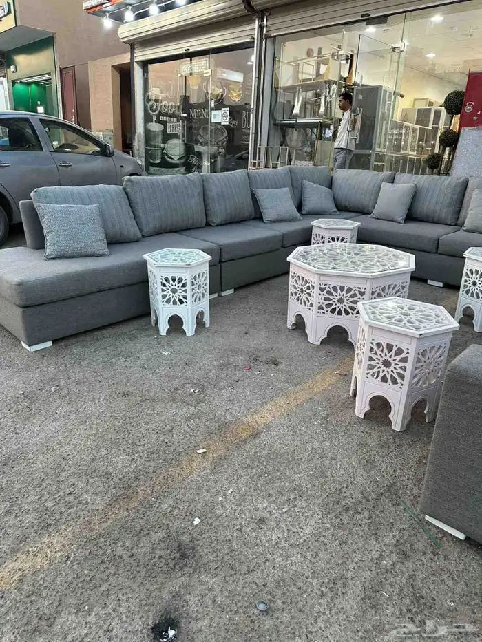 مجالس ارضيه شبه الجديد ونظيفه على الشرط بأسعار مناسبه 4