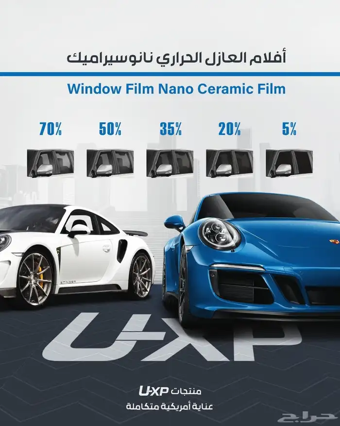 حماية PPF و عازل حراري للسيارات ضمان 10سنوات 0