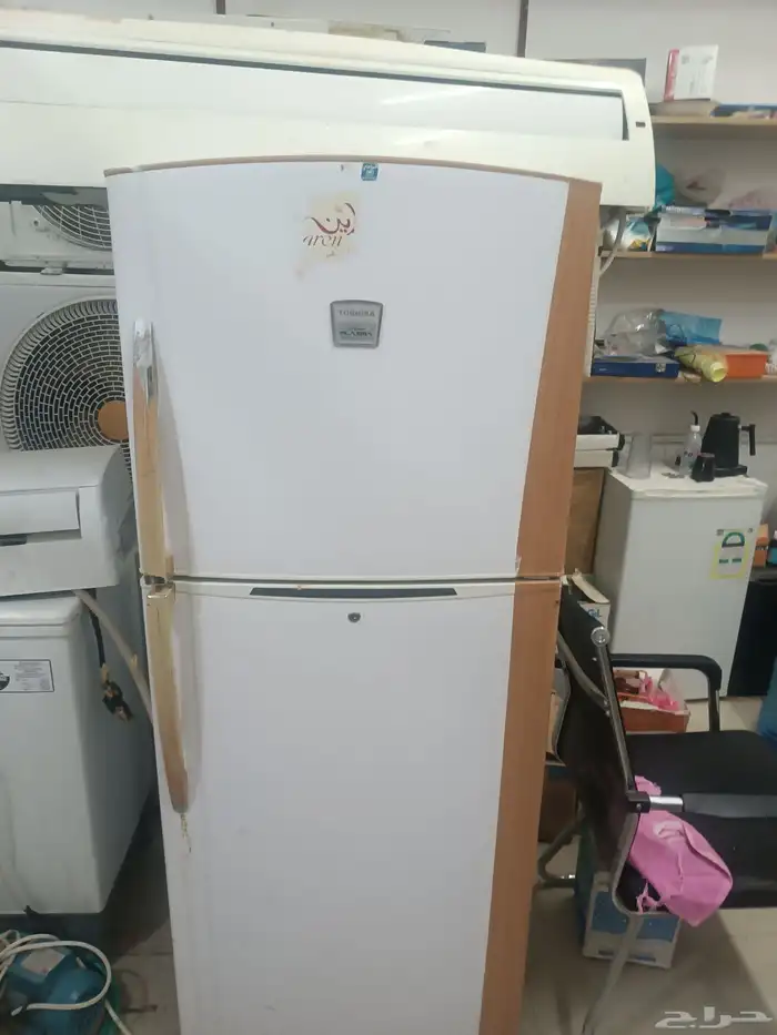 ثلاجة توشيبا للبيع بحالة جيدة. 0