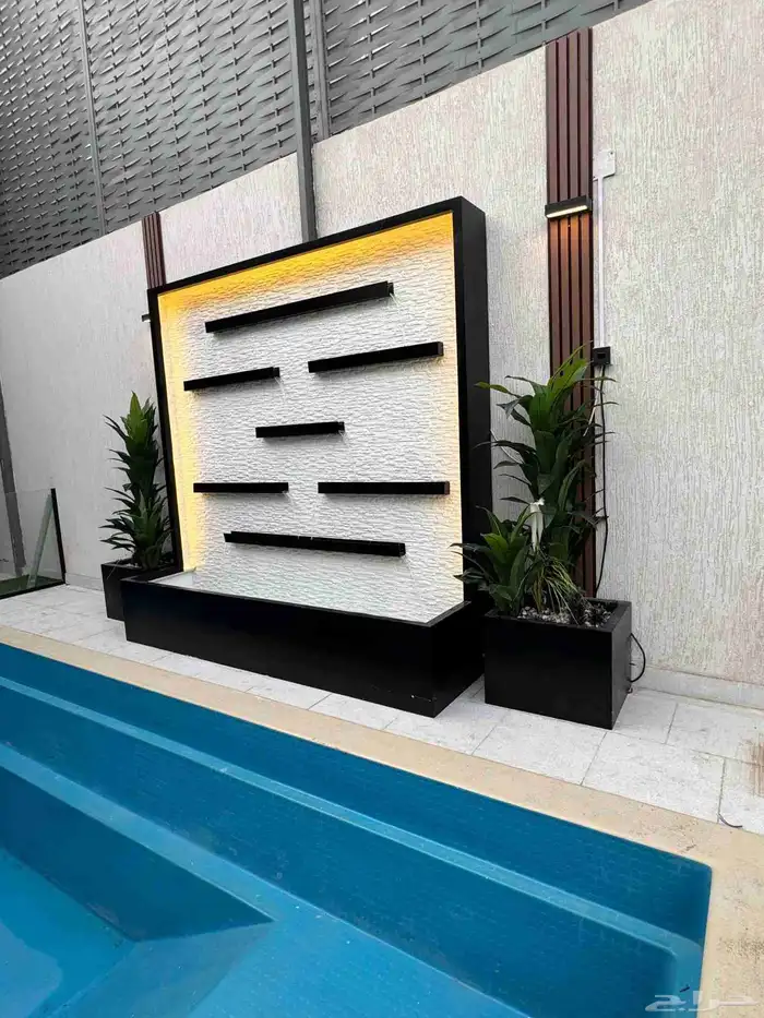 ديكورات وشلالات ومراكن ورود ونوافير 21