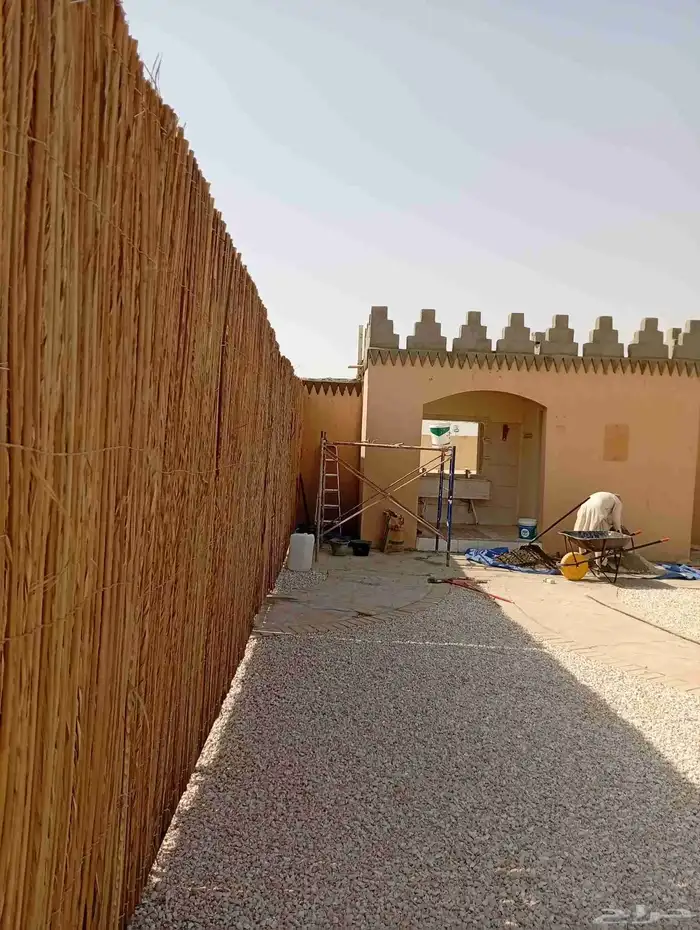 تركيب جلسات تراثية عريش سعف 7